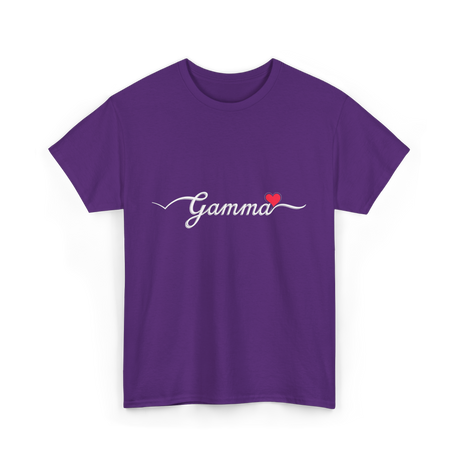 Gamma Love Gamma T-Shirt - Purple