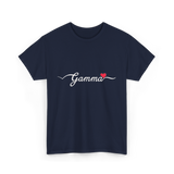 Gamma Love Gamma T-Shirt - Navy