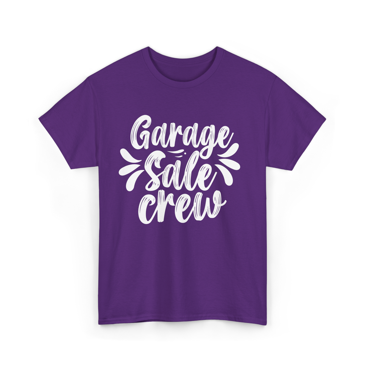 Garage Sale Crew Sale Collector T-Shirt - Purple