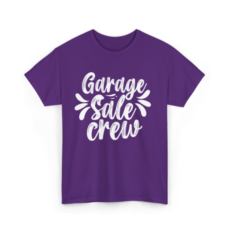 Garage Sale Crew Sale Collector T-Shirt - Purple