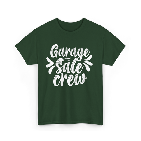 Garage Sale Crew Sale Collector T-Shirt - Forest Green