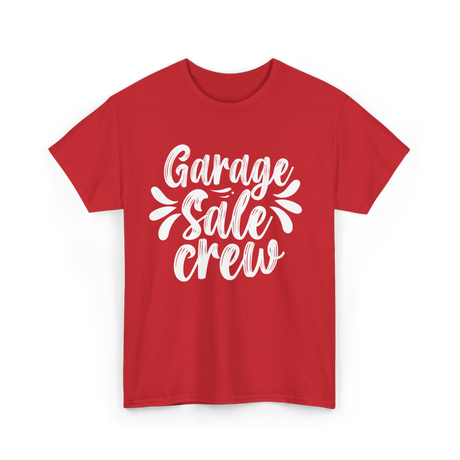 Garage Sale Crew Sale Collector T-Shirt - Red