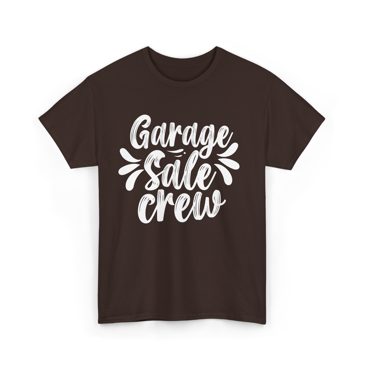 Garage Sale Crew Sale Collector T-Shirt - Dark Chocolate