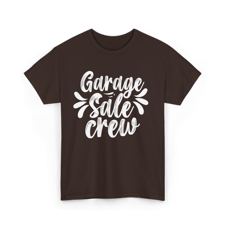 Garage Sale Crew Sale Collector T-Shirt - Dark Chocolate