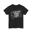 Garage Sale Crew Sale T-Shirt - Black