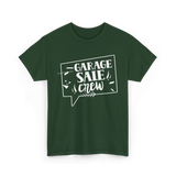 Garage Sale Crew Sale T-Shirt - Forest Green