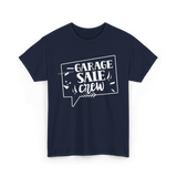 Garage Sale Crew Sale T-Shirt - Navy