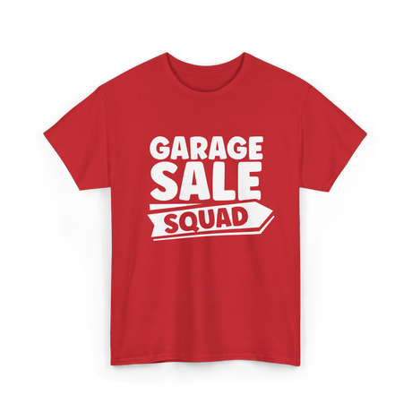 Garage Sale Squad Garage Sale T-Shirt - Red