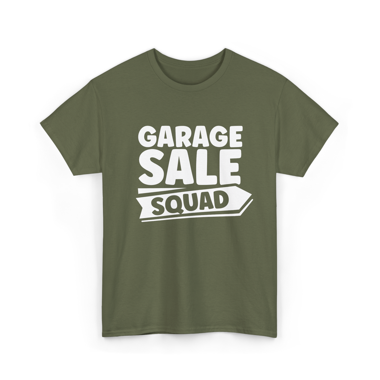 Garage Sale Squad Garage Sale T-Shirt - Military Green