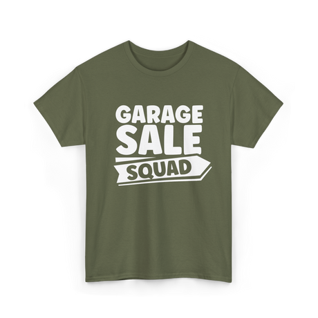 Garage Sale Squad Garage Sale T-Shirt - Military Green