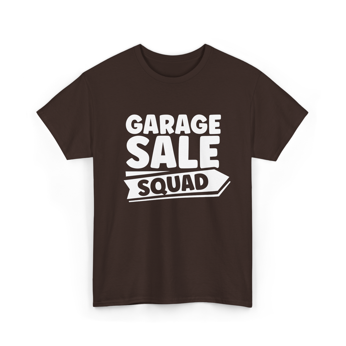 Garage Sale Squad Garage Sale T-Shirt - Dark Chocolate