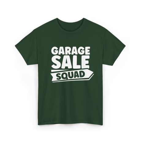 Garage Sale Squad Garage Sale T-Shirt - Forest Green