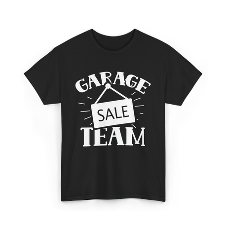 Garage Sale Team Sale Seller T-Shirt - Black