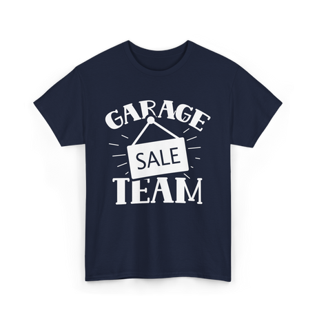 Garage Sale Team Sale Seller T-Shirt - Navy