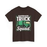 Garbage Truck Squad Truck T-Shirt - Dark Chocolate