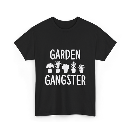 Garden Gangster Gardening T-Shirt - Black