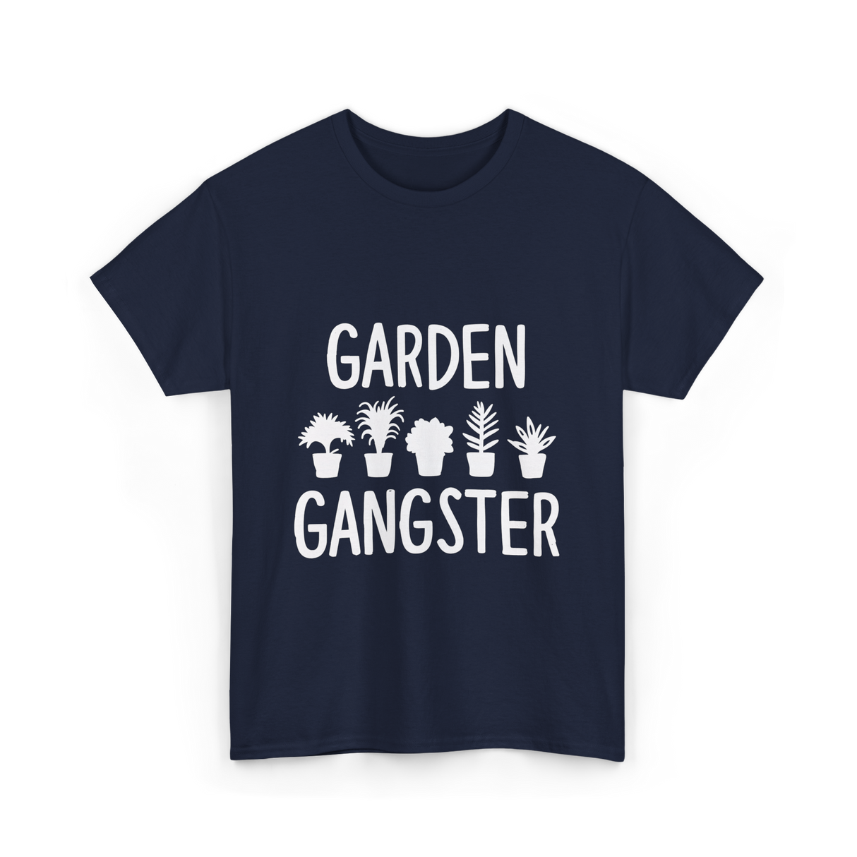 Garden Gangster Gardening T-Shirt - Navy