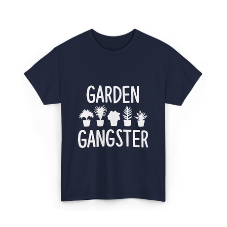 Garden Gangster Gardening T-Shirt - Navy