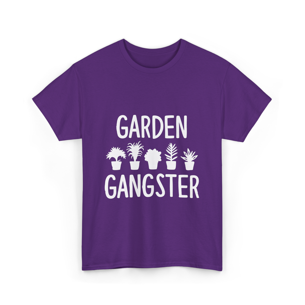 Garden Gangster Gardening T-Shirt - Purple