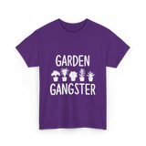 Garden Gangster Gardening T-Shirt - Purple