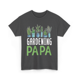 Gardening Papa Gardener Dad T-Shirt - Dark Heather