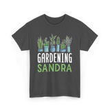 Gardening Sandra Plant Gardener T-Shirt - Dark Heather