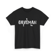 Gaveman Exploring Caving Hobby T-Shirt - Black