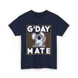 G'day Mate Koala Koalas T-Shirt - Navy