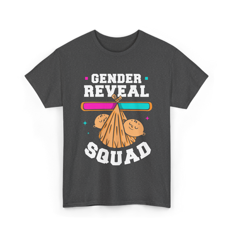 Gender Reveal Squad Gender Reveal T-Shirt - Dark Heather