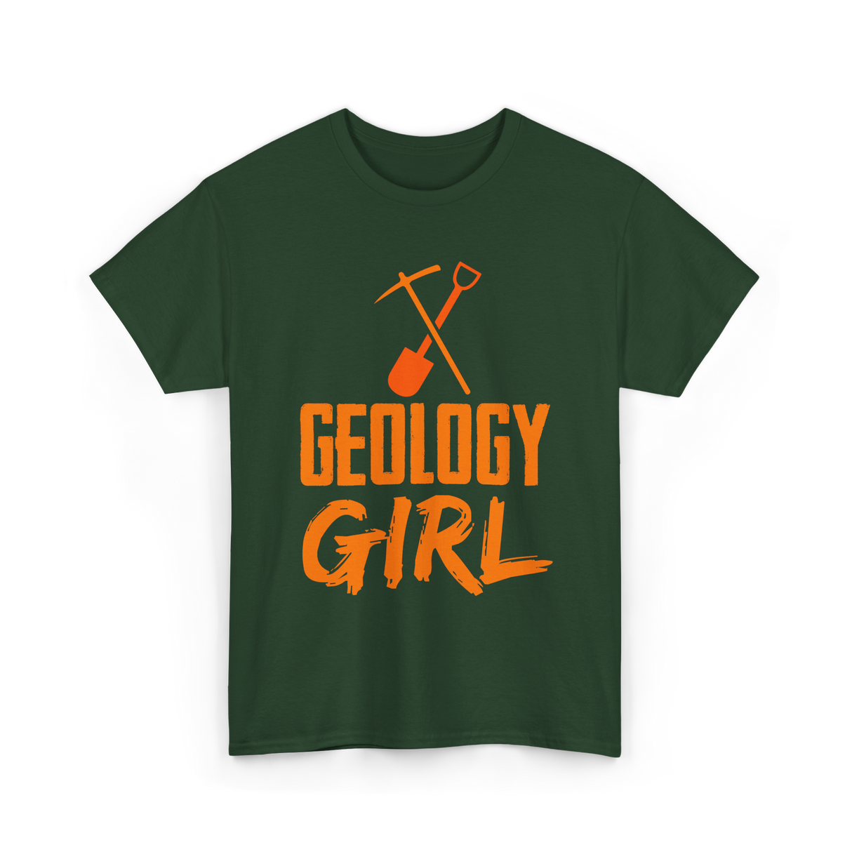 Geology Girl Geology Rocks T-Shirt - Forest Green