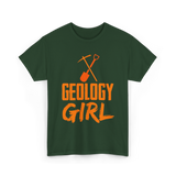 Geology Girl Geology Rocks T-Shirt - Forest Green