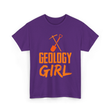 Geology Girl Geology Rocks T-Shirt - Purple