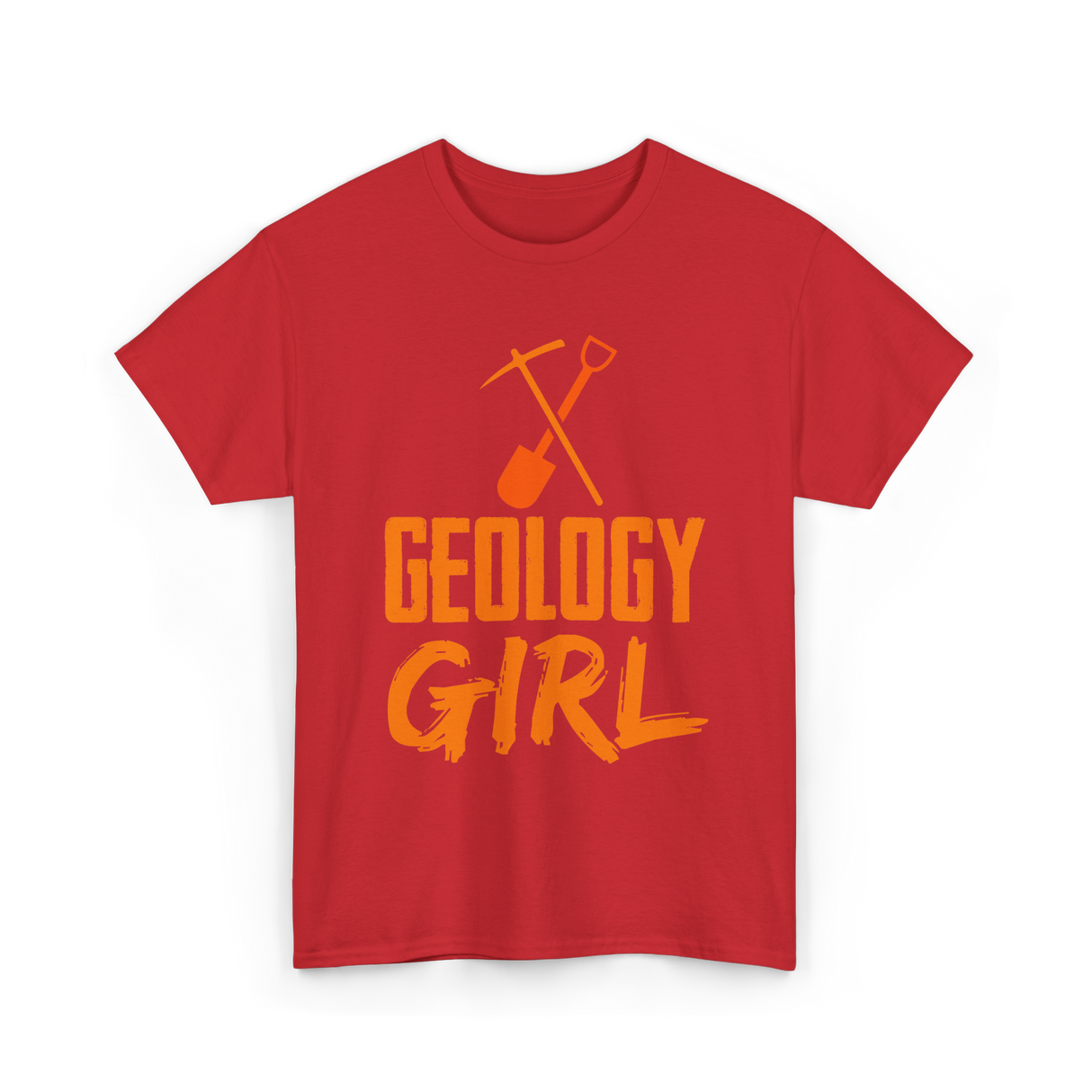 Geology Girl Geology Rocks T-Shirt - Red