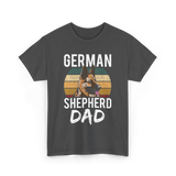 German Shepherd Dad Dog Dad T-Shirt - Dark Heather