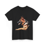 German Shepherd Dog Artwork German Shepherd T-Shirt - Black