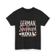 German Shepherd Mama Dog Lover T-Shirt - Black