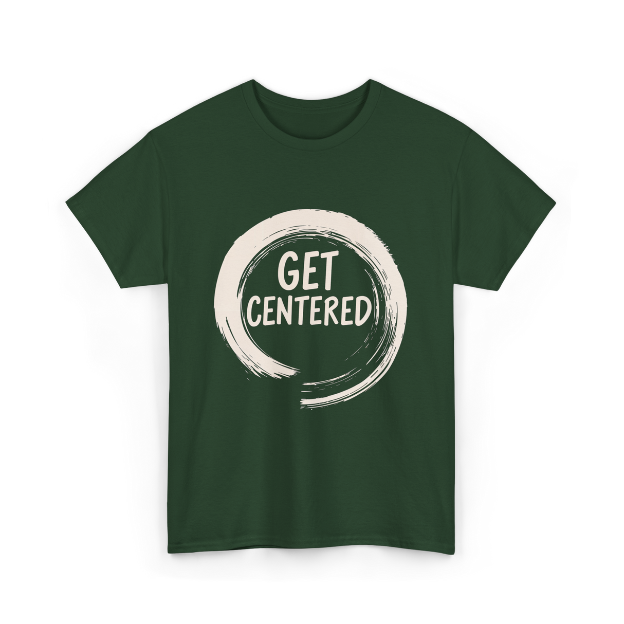 Get Centered Pottery Wheel T-Shirt - Forest Green