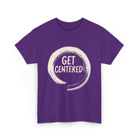 Get Centered Pottery Wheel T-Shirt - Purple