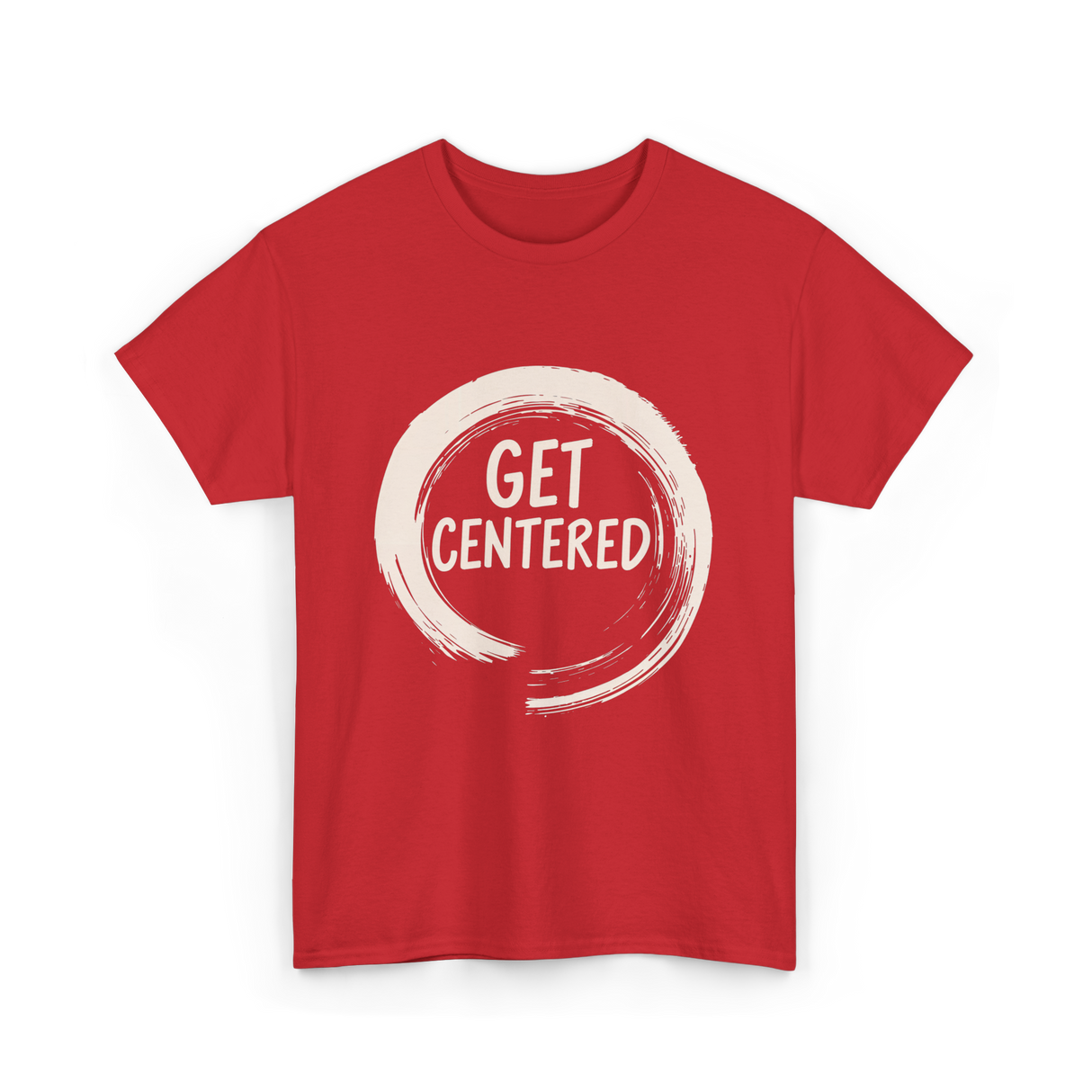 Get Centered Pottery Wheel T-Shirt - Red