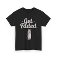 Get Faded Barber Fade T-Shirt - Black