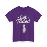 Get Faded Barber Fade T-Shirt - Purple