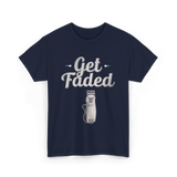 Get Faded Barber Fade T-Shirt - Navy