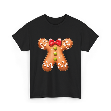 Gingerbread Man Costume Gingerbread T-Shirt - Black