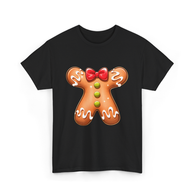 Gingerbread Man Costume Gingerbread T-Shirt - Black