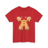 Gingerbread Man Costume Gingerbread T-Shirt - Red