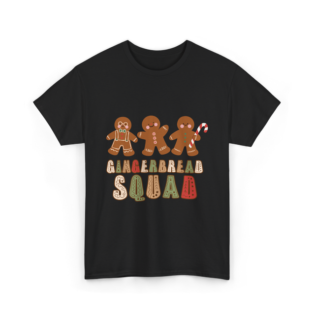 Gingerbread Squad Cookie Squad T-Shirt - Black