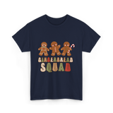 Gingerbread Squad Cookie Squad T-Shirt - Navy