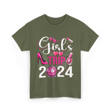 Girls Trip 2024 Friends T-Shirt - Military Green