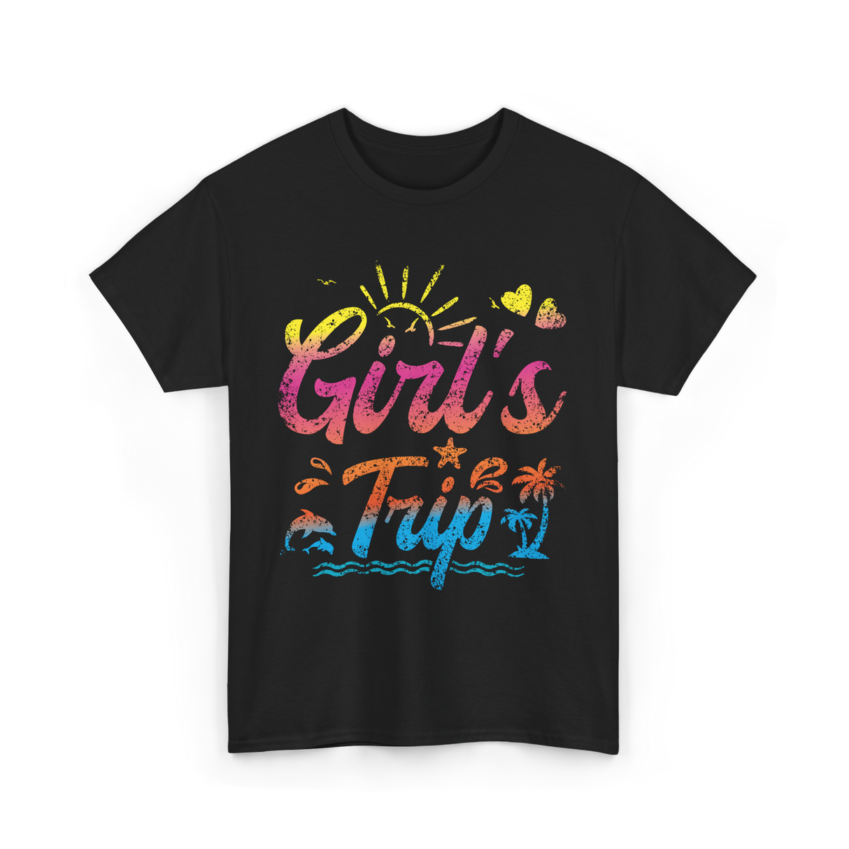 Girl's Trip Travel Girls Trip T-Shirt - Black