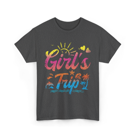 Girl's Trip Travel Girls Trip T-Shirt - Dark Heather